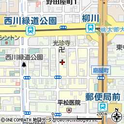 岡山県岡山市北区磨屋町6周辺の地図