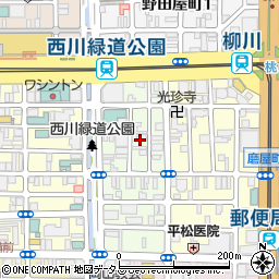 岡山県岡山市北区平和町4周辺の地図