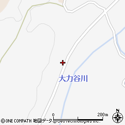 広島県三次市三和町大力谷410周辺の地図