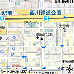 鍵屋の緊急隊・岡山駅前店周辺の地図