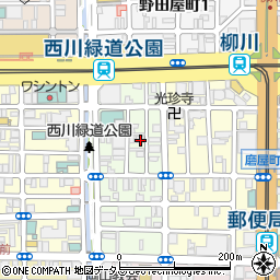 岡山県岡山市北区平和町4-9周辺の地図