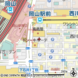 三菱電機株式会社　岡山支店周辺の地図