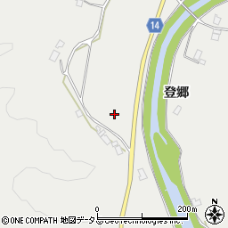 益田阿武線周辺の地図