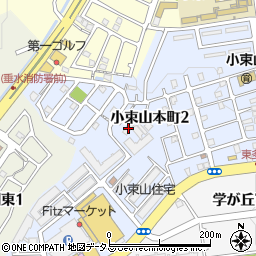 神戸営繕　小束山営業所周辺の地図
