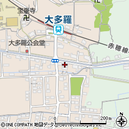 岡山県岡山市東区大多羅町200周辺の地図