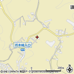 静岡県下田市須崎1556-16周辺の地図