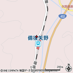 広島県府中市上下町矢多田359周辺の地図