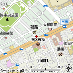 カラオケＬＩＶＥ港区役所前店周辺の地図