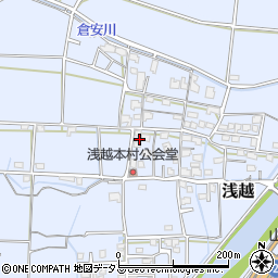 岡山県岡山市東区浅越356周辺の地図