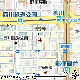 岡山県岡山市北区磨屋町6-23-2周辺の地図