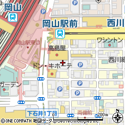 本町個室酒膳ゲンヤハナレ周辺の地図