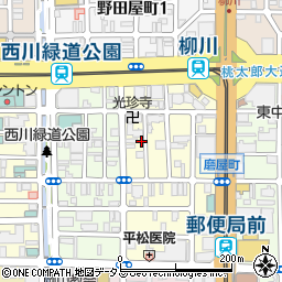 岡山県岡山市北区磨屋町6-8周辺の地図