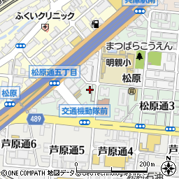 岡崎地下水工業周辺の地図