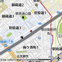 兵庫県神戸市長田区菅原通2丁目14周辺の地図