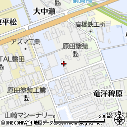静岡県磐田市大中瀬870周辺の地図