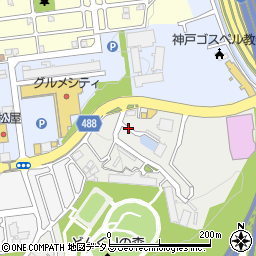兵庫県神戸市垂水区名谷町室山周辺の地図
