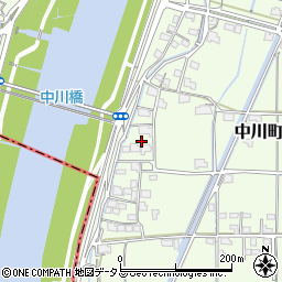 岡山県岡山市東区中川町722周辺の地図