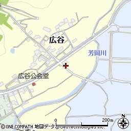 岡山県岡山市東区広谷327周辺の地図