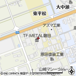 ＴＦ－ＭＥＴＡＬ磐田周辺の地図