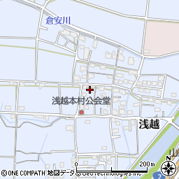 岡山県岡山市東区浅越358周辺の地図