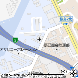 ケミプロ化成　大阪工場周辺の地図