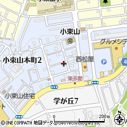 兵庫県神戸市垂水区小束山本町周辺の地図