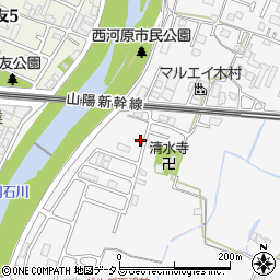 兵庫県神戸市西区玉津町西河原413周辺の地図