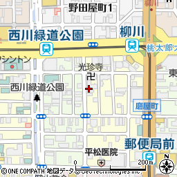 岡山県岡山市北区磨屋町6-24周辺の地図