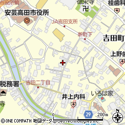 広島県安芸高田市吉田町吉田981周辺の地図
