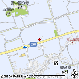 岡山県総社市宿383-4周辺の地図