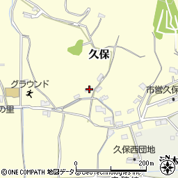 岡山県岡山市東区久保488周辺の地図