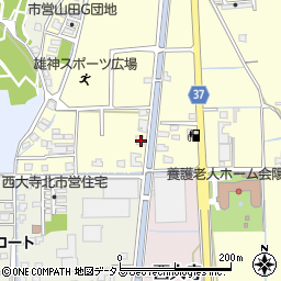 岡山県岡山市東区久保267周辺の地図