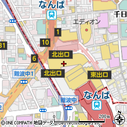 バリー大阪高島屋店周辺の地図