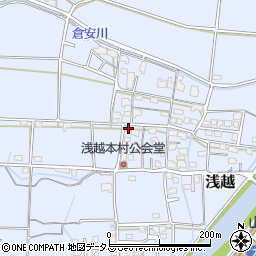 岡山県岡山市東区浅越355周辺の地図