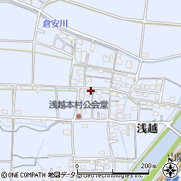 岡山県岡山市東区浅越353周辺の地図