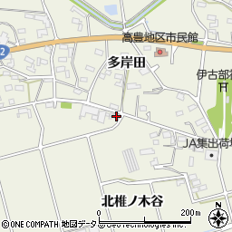 愛知県豊橋市伊古部町北椎ノ木谷314周辺の地図
