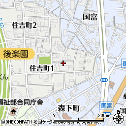 〒703-8238 岡山県岡山市中区住吉町の地図