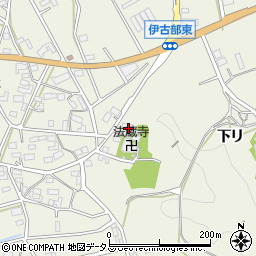 愛知県豊橋市伊古部町下リ周辺の地図