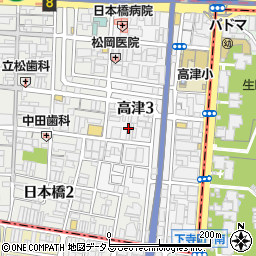 中筋ガラス工芸株式会社周辺の地図