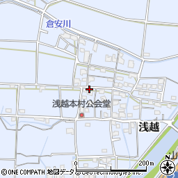 岡山県岡山市東区浅越354周辺の地図