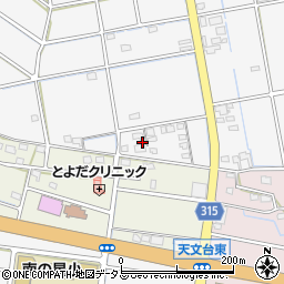 静岡県浜松市中央区西島町1007周辺の地図