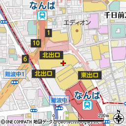 PRESS BUTTER SAND 大阪高島屋店周辺の地図