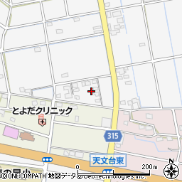 静岡県浜松市中央区西島町1012周辺の地図
