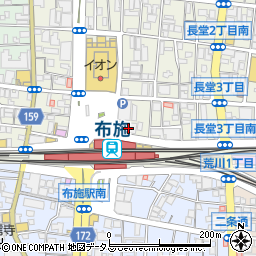 三井住友銀行東大阪支店周辺の地図