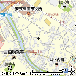 広島県安芸高田市吉田町吉田988周辺の地図