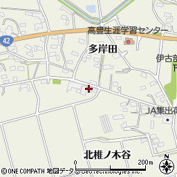 愛知県豊橋市伊古部町北椎ノ木谷313周辺の地図