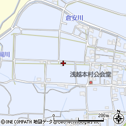 岡山県岡山市東区浅越439-4周辺の地図