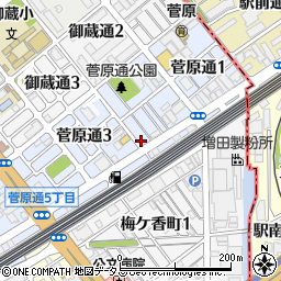 兵庫県神戸市長田区菅原通2丁目61周辺の地図