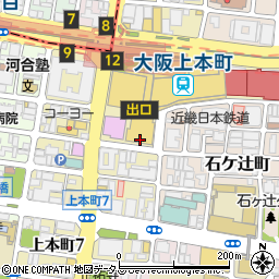 サブウェイ SUBWAY 上本町YUFURA店周辺の地図