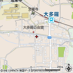岡山県岡山市東区大多羅町186周辺の地図